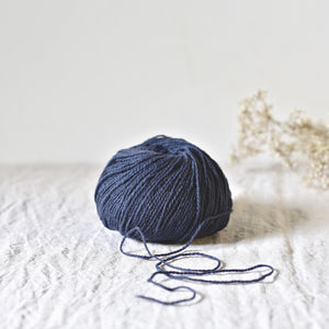 De Rerum Natura Ulysse merino wol kleur Baleine Bleue