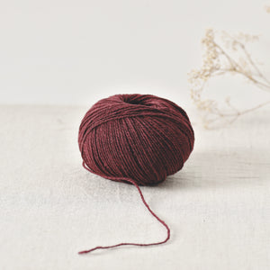 De Rerum Natura Ulysse merino wol kleur Amarante