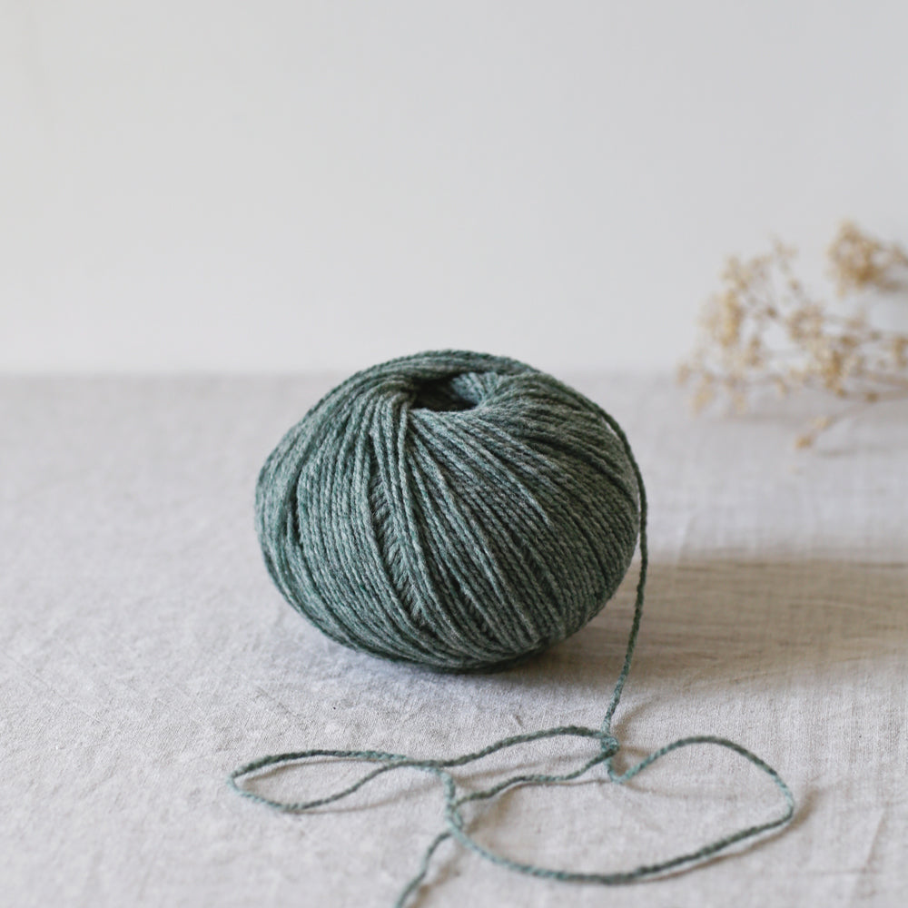 De Rerum Natura Ulysse merino wol kleur Eucalyptus