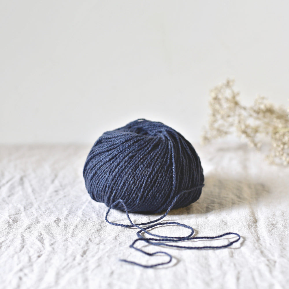De Rerum Natura Ulysse merino wol kleur Baleine Bleue