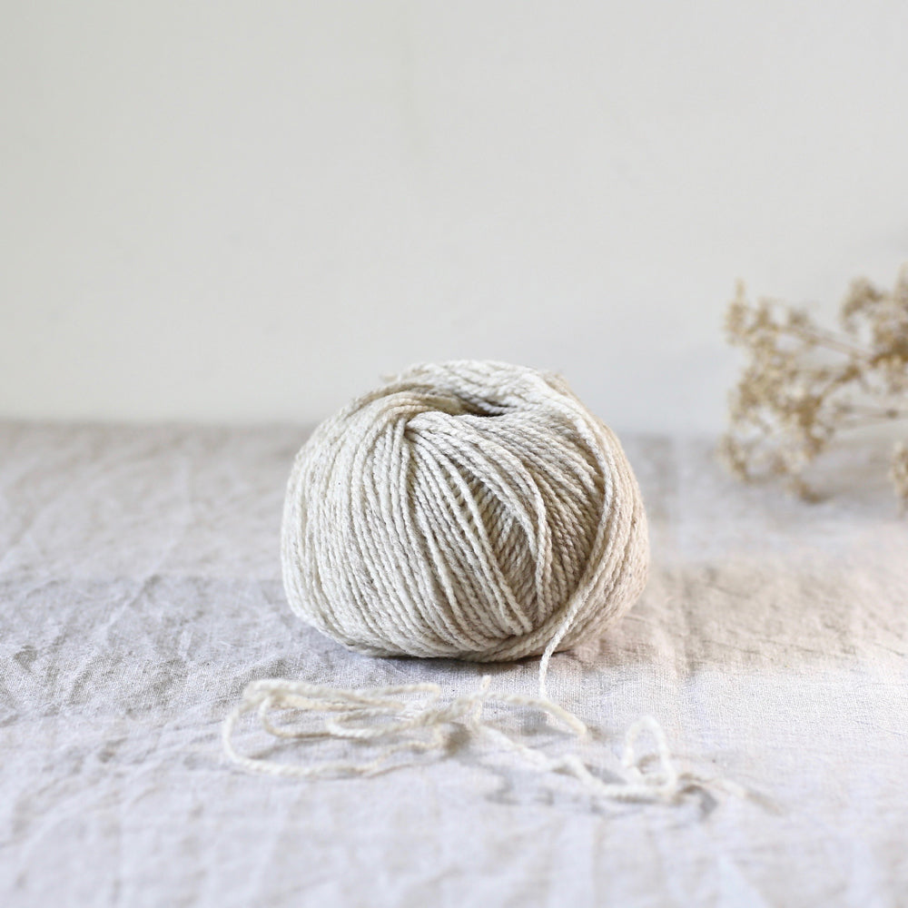 De Rerum Natura Ulysse merino wol kleur Poivre Blanc