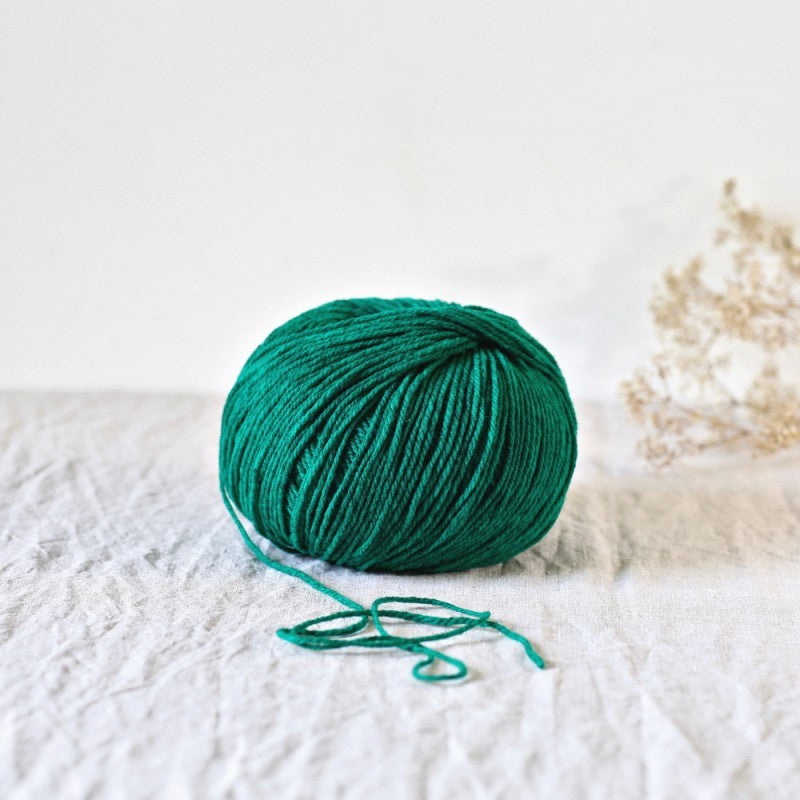 De Rerum Natura Gilliatt merino wol kleur Emeraude